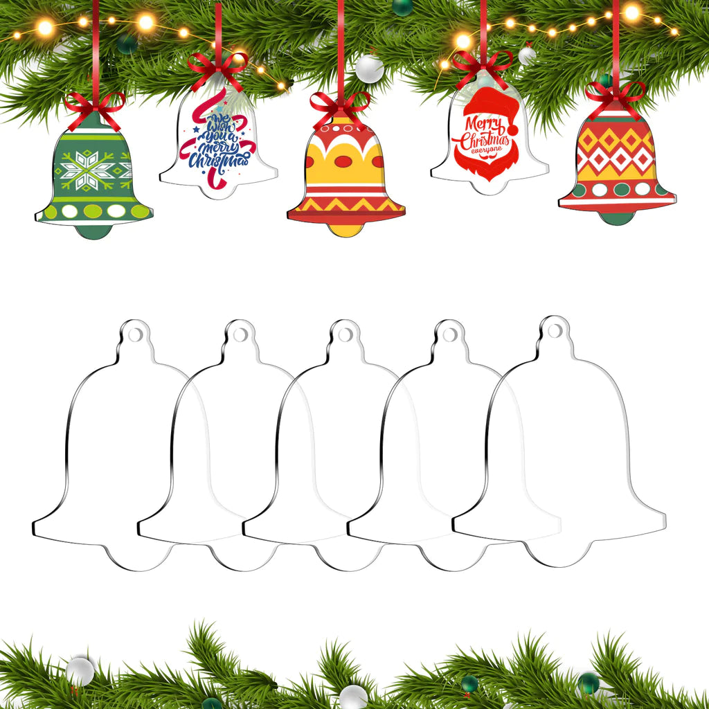 Teckwrap Acrylic Christmas Ornaments Blanks