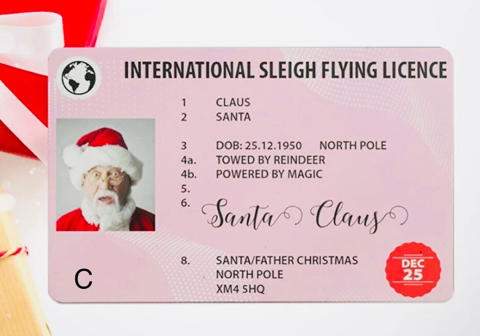 Santa License In Stock