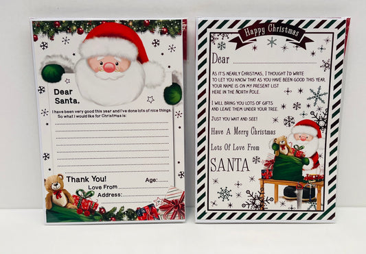New To Santa Letter and From Santa Letter