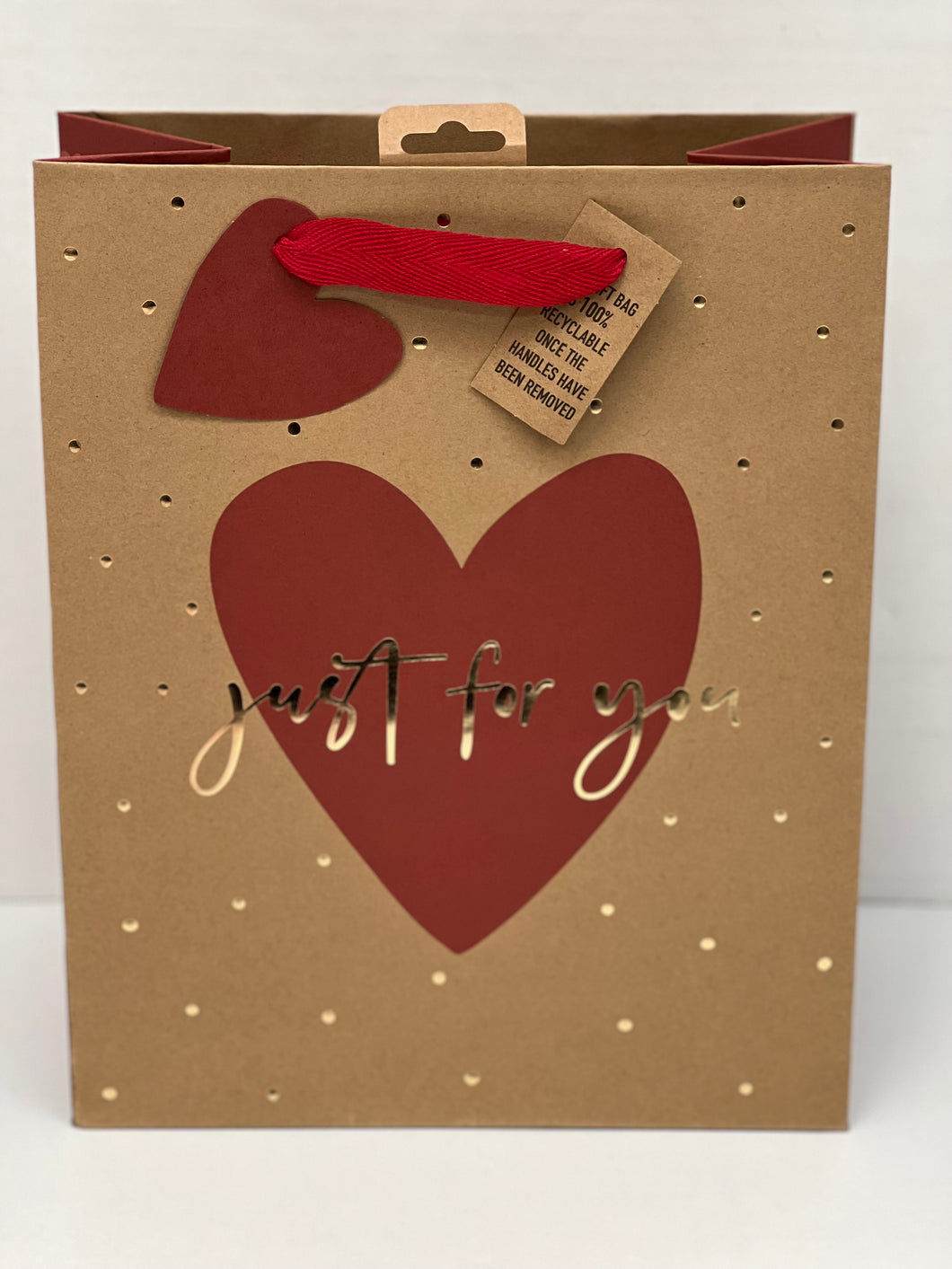 Valentines Just For You Gift Bags