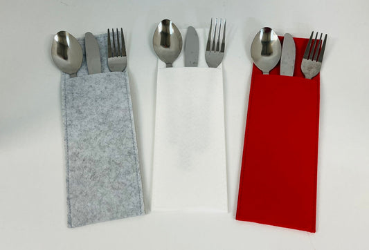 Felt Cutlery Holders In Stock