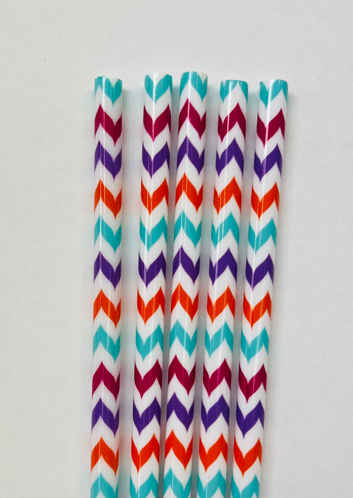 Reusable Pattern Straws