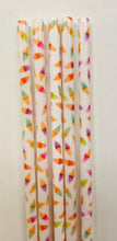 Load image into Gallery viewer, Reusable Pattern Straws
