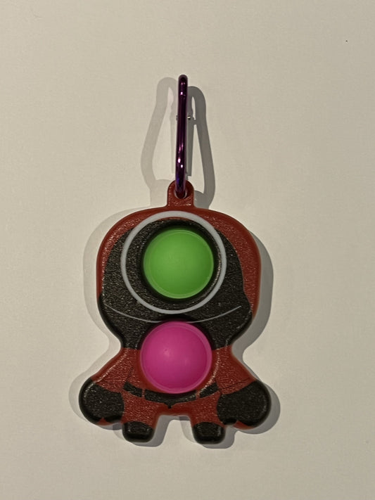 Squid Game Popit Keyring In Stock