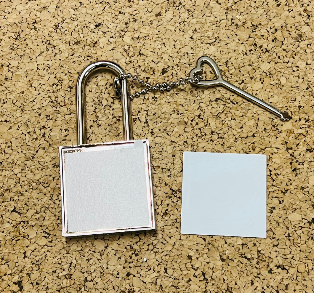 NEW Sublimation Lock and Key