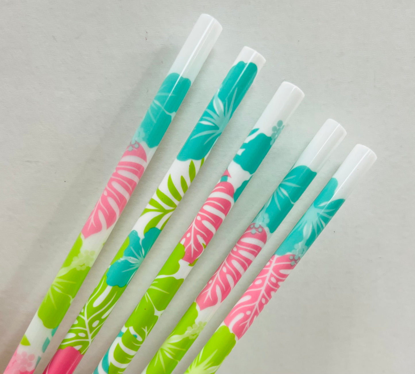 Reusable Pattern Straws