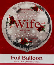 Load image into Gallery viewer, *Christmas Remembrance 18inch Foil Balloon*

