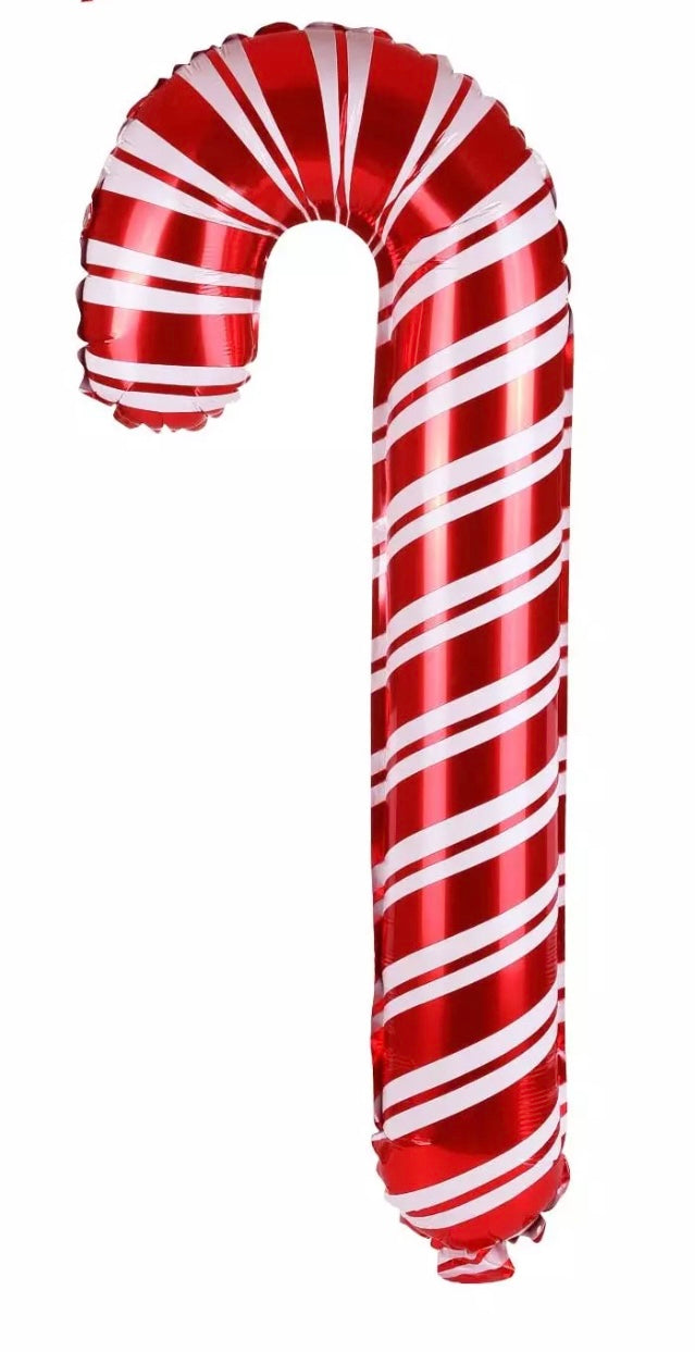 Candy Cane Balloons Large and Small