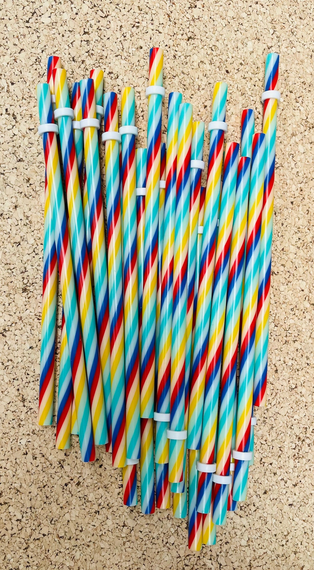 Rainbow straws for 16oz cups