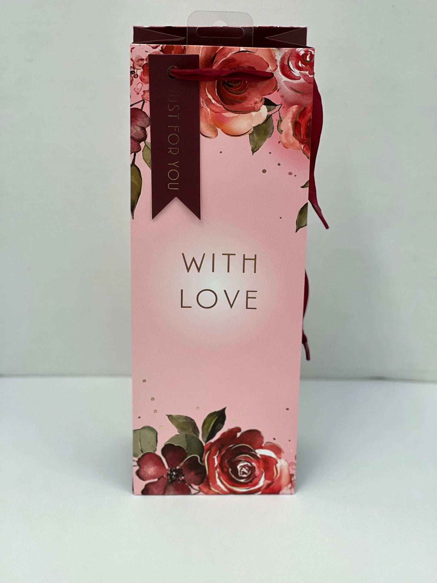 Valentines bottle Gift Bags