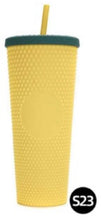 Load image into Gallery viewer, Studded Double walled 24oz tumbler In-Stock
