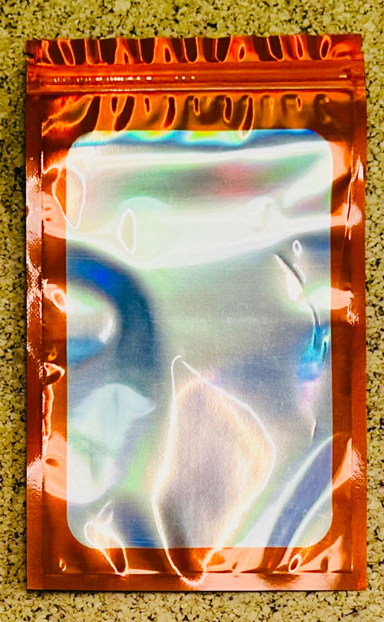 Ziplock Holographic pouch