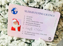 Load image into Gallery viewer, Santa License In Stock
