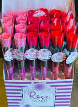 Load image into Gallery viewer, Soap Roses on Stem.
