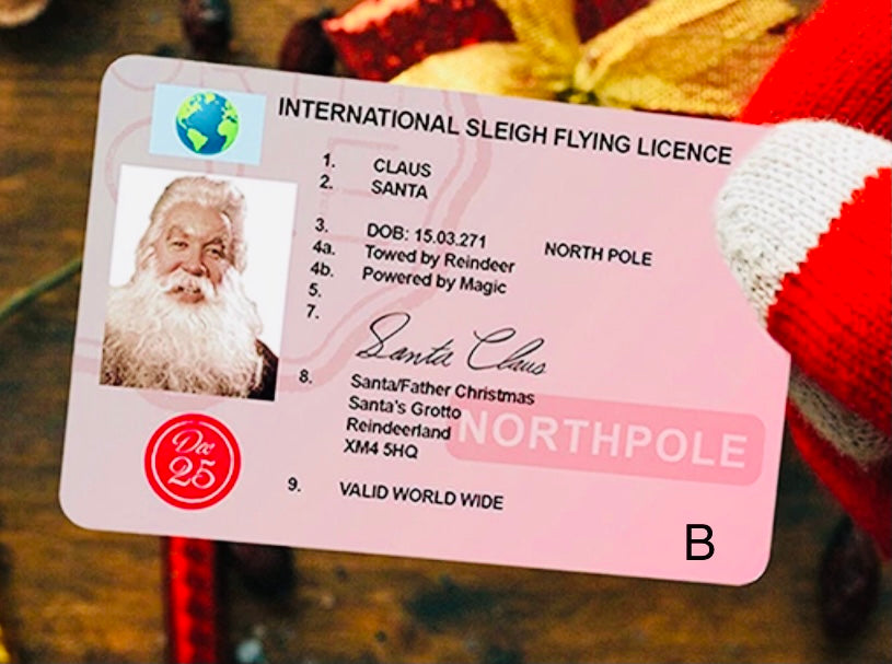 Santa License In Stock