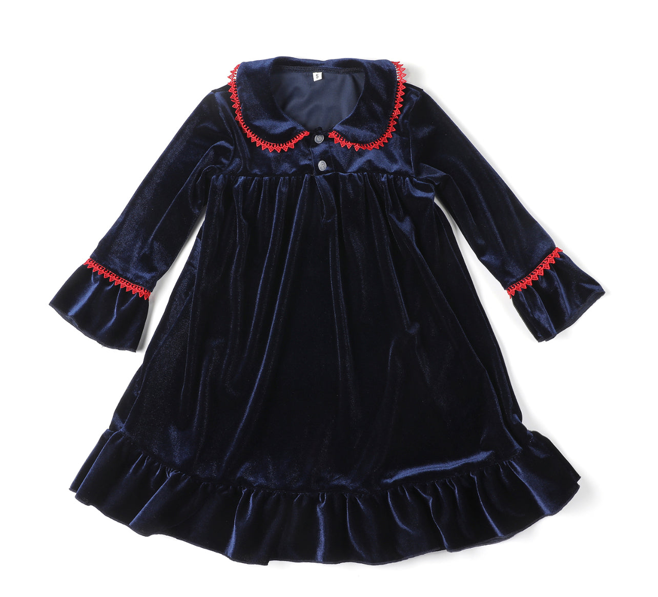 Navy Girl Velvet Night Dress – RST Wholesale Ltd